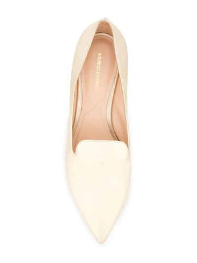 Shop Nicholas Kirkwood Casati Pearl Loafers In Metallic