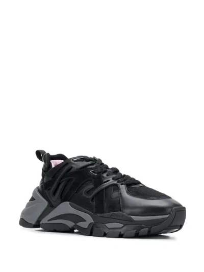 Shop Ash Fl Nappa Sneakers In Black