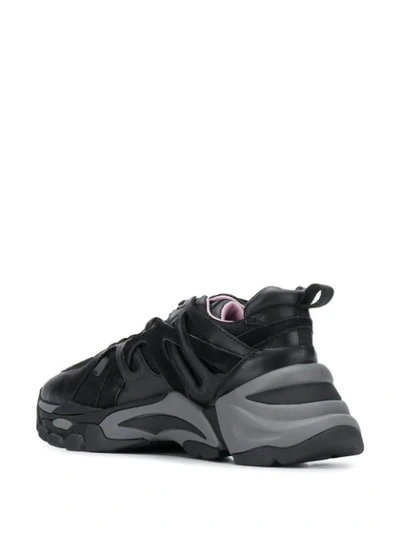 Shop Ash Fl Nappa Sneakers In Black