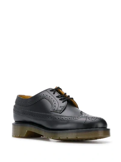 DR. MARTENS BROGUE SHOES - 黑色