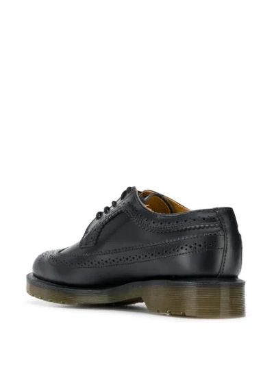 Shop Dr. Martens' Brogue Shoes In Black