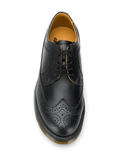 Shop Dr. Martens' Brogue Shoes In Black