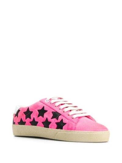 Shop Saint Laurent Star Signature Court Sl/06 California Sneakers In Pink