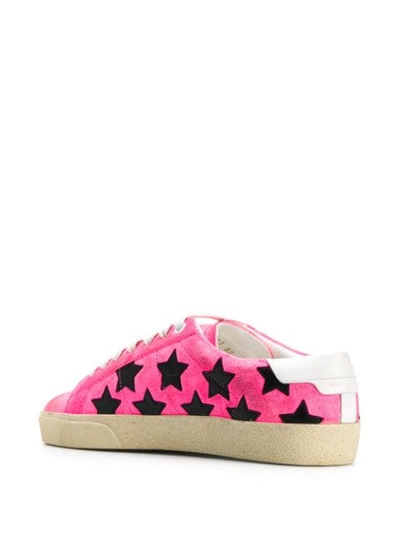 Shop Saint Laurent Star Signature Court Sl/06 California Sneakers In Pink