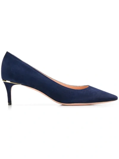 Shop Bally Evony Pumps In Blue