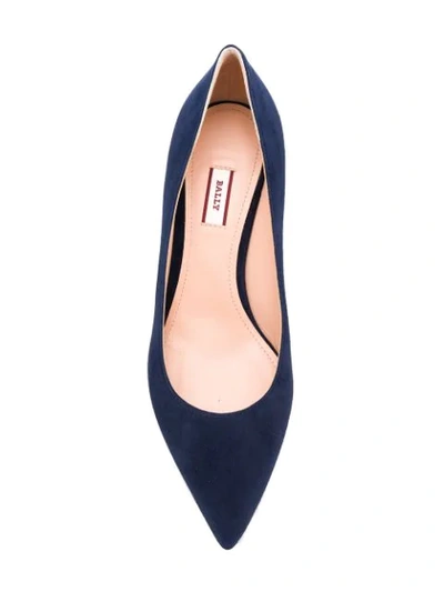 Shop Bally Evony Pumps In Blue