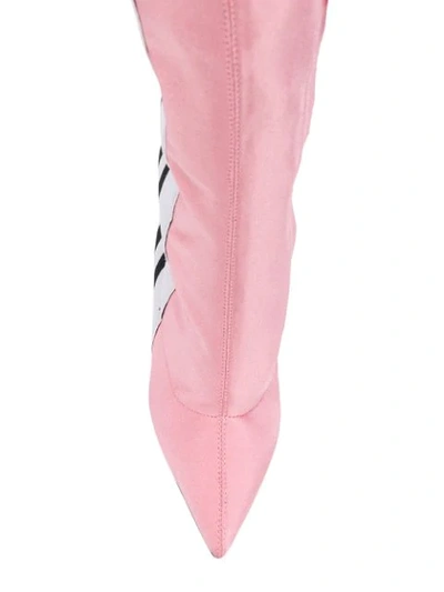 Shop Gcds Contrast Thigh In Pink
