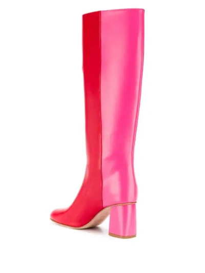 Shop Red Valentino Red(v) Avired Boots