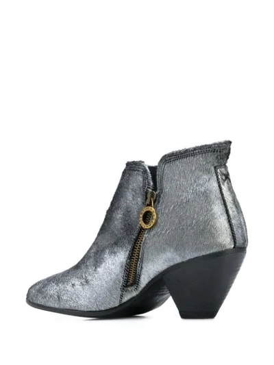 Shop Fiorentini + Baker Mett Ankle Boots In Silver