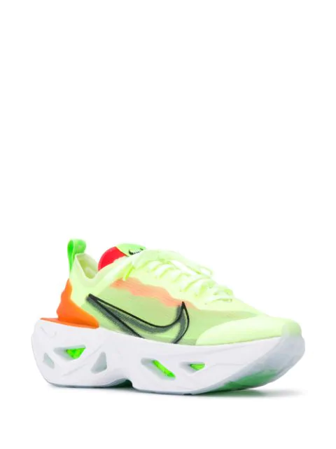 zoomx vista grind neon mesh sneakers