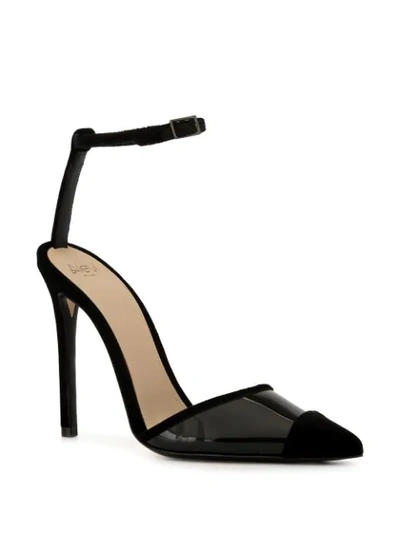 Shop Alevì Bianca Pumps In Black