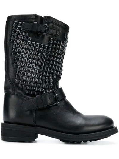 Shop Ash Tr Boots In Black