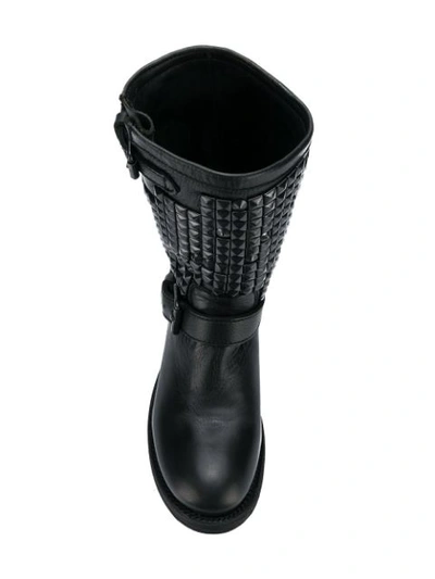 Shop Ash Tr Boots In Black