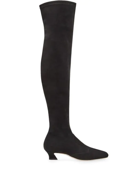 thigh high fendi boots