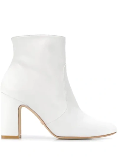 Shop Stuart Weitzman The Nell Boots In White