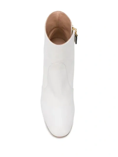 Shop Stuart Weitzman The Nell Boots In White