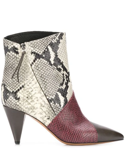 Shop Isabel Marant Archenn Boots In Red