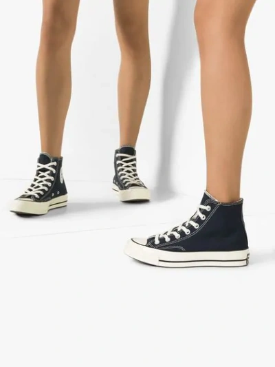 Shop Converse 70 Chuck High-top Sneakers In Blue