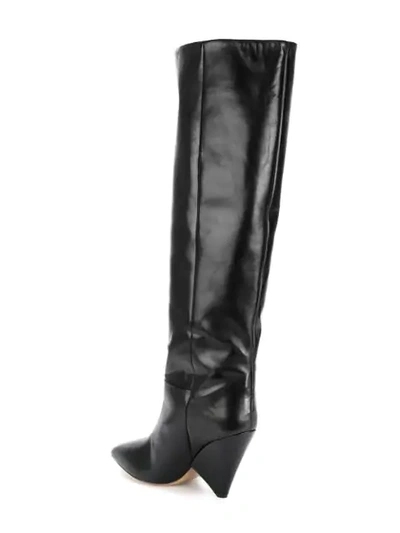 Shop Isabel Marant Étoile Lokyo Boots In Black