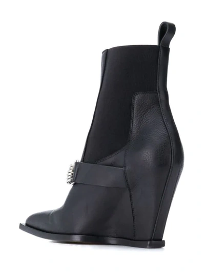 Shop Rick Owens Sharp Wedges In Black