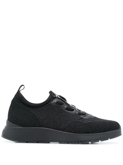 Shop Liu •jo Slip-on Sneakers In Black
