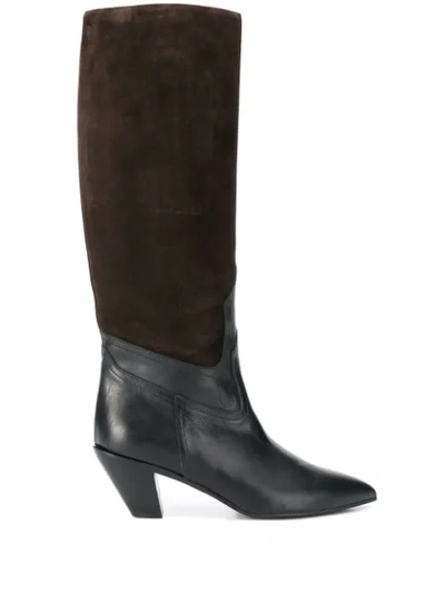 Shop A.f.vandevorst Knee Boots In Brown