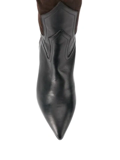 Shop A.f.vandevorst Knee Boots In Brown