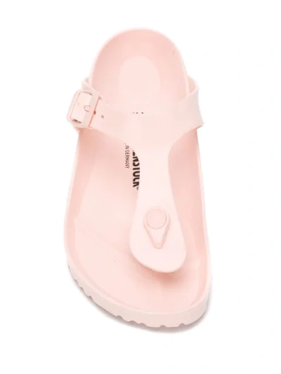 Shop Birkenstock Gizeh Slip-on Sandals In Pink