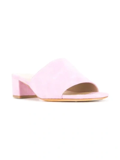 Shop Maryam Nassir Zadeh Sophie Slide Mules In Pink