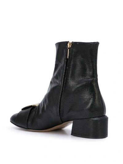 Shop Tibi 'wyatt' Stiefel In Black