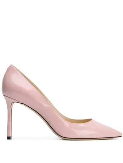 Shop Jimmy Choo Romy 85 Pumps In Pink