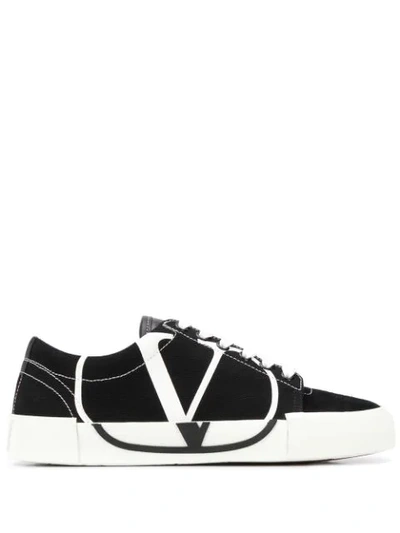 Shop Valentino 'tricks' Sneakers In 0ni Nero
