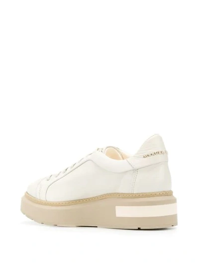 Shop Paloma Barceló Platform Low Top Sneakers In White