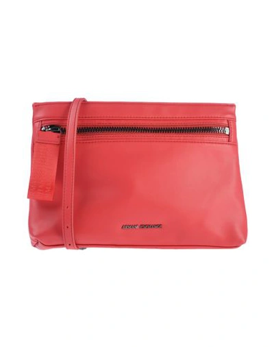 Shop Armani Exchange Cross-body Bags In Coral