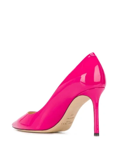 JIMMY CHOO ROMY 85 PUMPS - 粉色