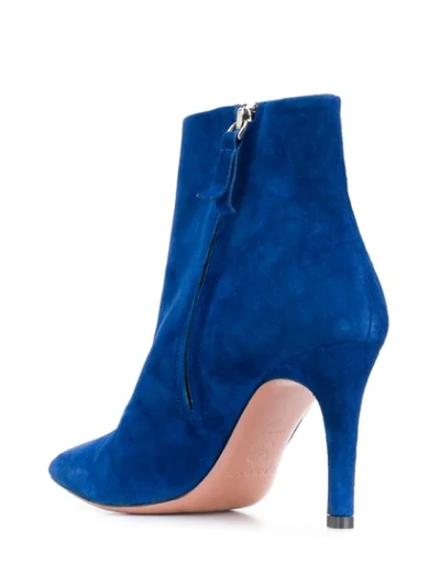 Shop P.a.r.o.s.h High Heel Boots In Blue