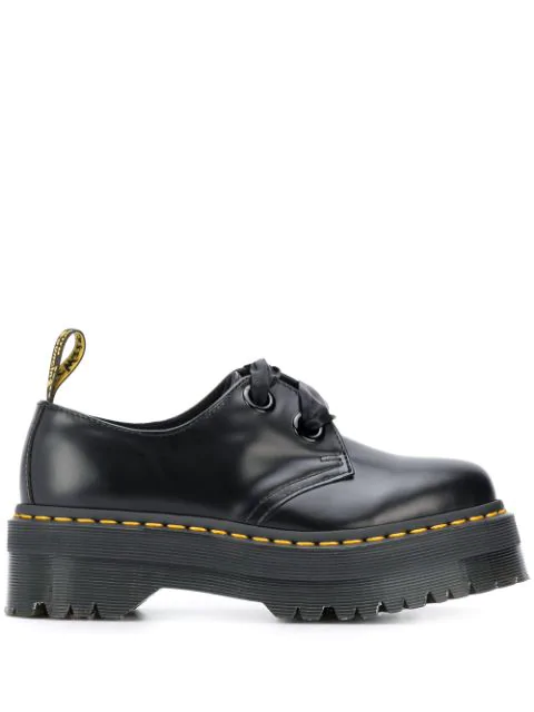 dr martens black buttero