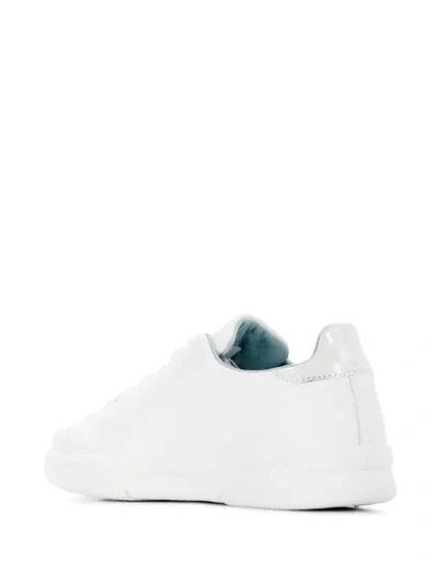 Shop Chiara Ferragni Diamante Sneakers In White