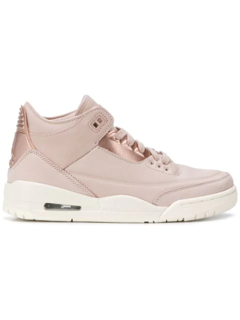 jordan retro 3 pink and white