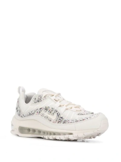 Shop Nike Air Max 98 Lx Sneakers In White