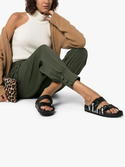 X Birkenstock Vlnt Slides In Black