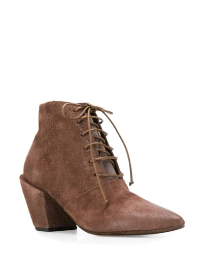 Shop Marsèll Lace-up Boots In Brown