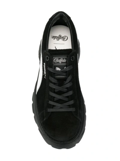 Puma Buffalo London Suede Trainers In Black | ModeSens