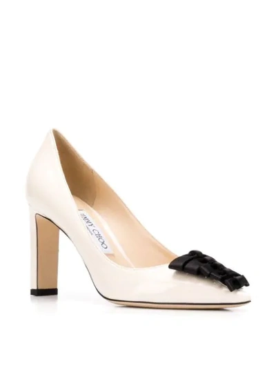 Shop Jimmy Choo Taren 85 Pumps In 大地色