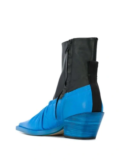 Shop Joseph Colour-block Ankle Boots
