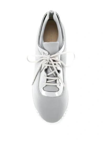 Shop Le Silla Wave Reiko Sneakers In Grey
