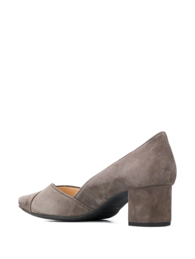 Shop Hogl Honey Pumps In Grey