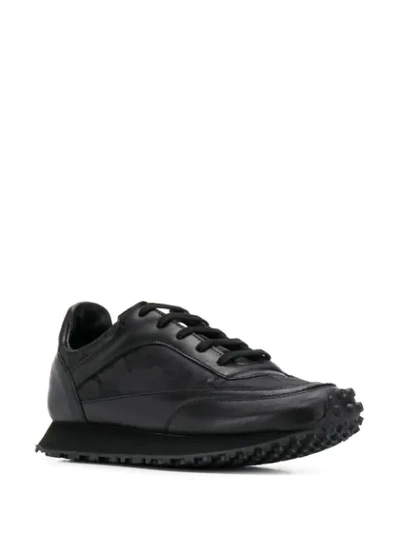 Shop Comme Des Garçons Comme Des Garçons Army Sneakers In Black