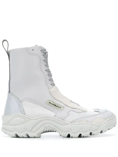 Shop Rombaut High-top Sneaker Boots In Boccacio Boot W - Grey