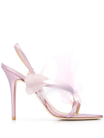 Shop Andrea Mondin Kate 105 Sandals In Lilac